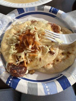 Pupusa de queso