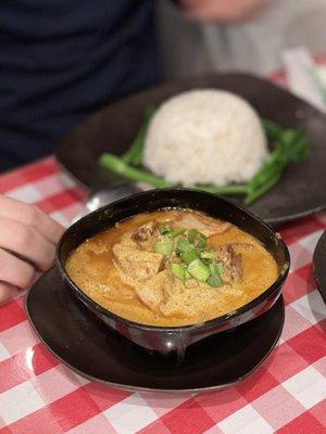 C16. Curry Beef Brisket over Rice