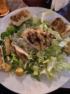 Grilled Chicken Caesar Salad