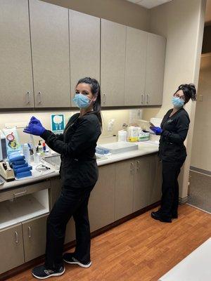 We have the latest and greatest in sterilization protocols to keep our patients safe and healthy! You can ask to tour our office anytime!