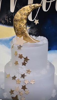 "Over the Moon" Tres Leches Cake