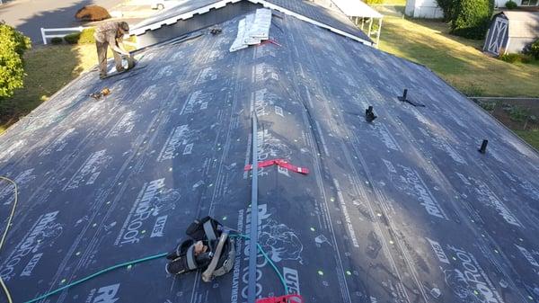 John's House - Button Cap Leak Proof Rhino Roofing Underlayment, Best of The Best!