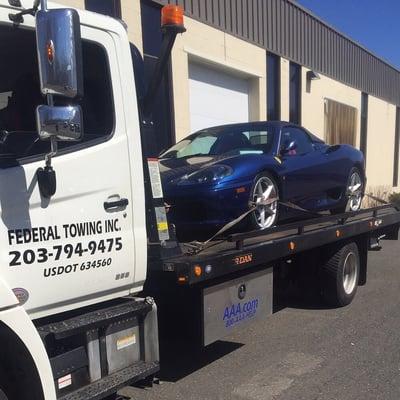 There is no job too big or too small! Ferrari 360