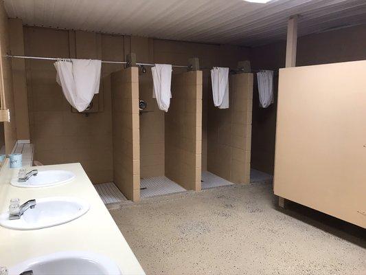 Inside Campground Bathroom