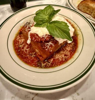 Eggplant parm special