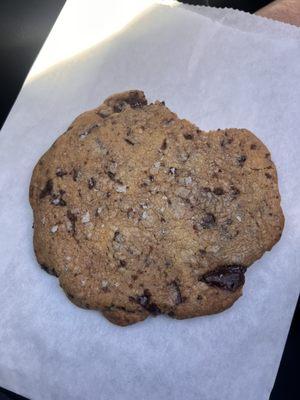 Salted chocolate chip cookie $3