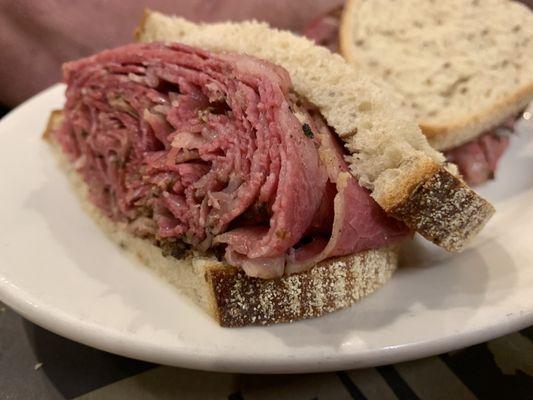 Hot Pastrami Sandwich