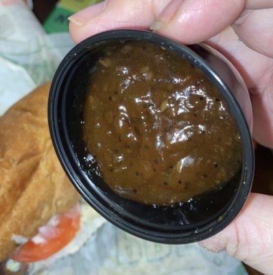 How is this sweet onion sauce. It's gelatinous and very much so teriyaki sauce