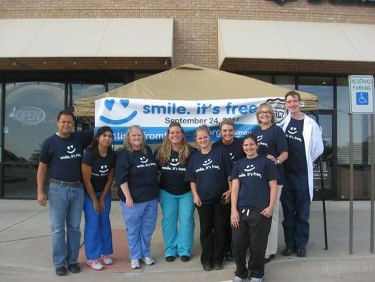 Dentistry From The Heart Team, gave away $52,000 in dental care 2011