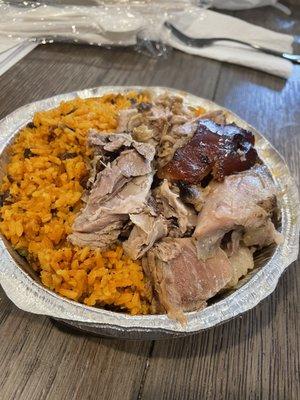 Pernil lunch special