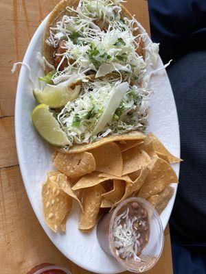 The Original Fish Taco plate