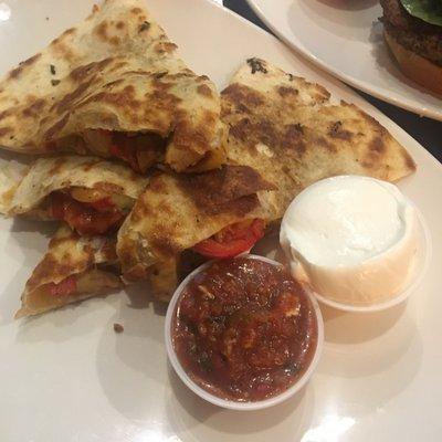 Roasted Chicken Quesadilla