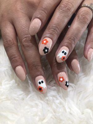 Halloween nails design