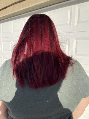 Red hair