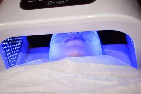 LED Light Therapy
 Included in our 60 minute pro facial.