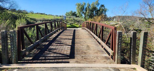 Best view of hike passes this bridge