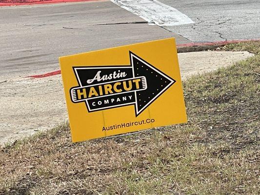 Follow the signs to your best haircut ever!