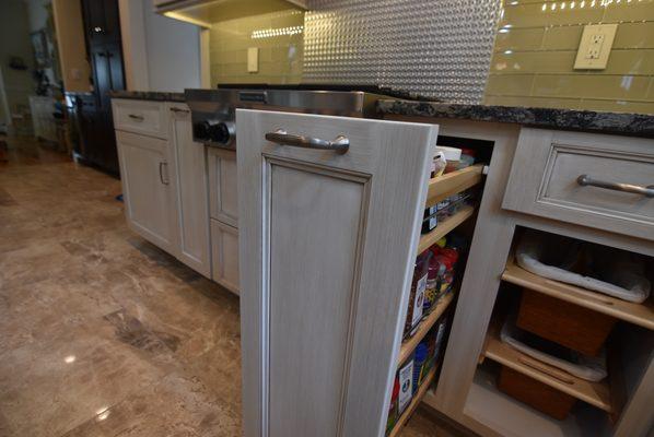 Spice Pull out cabinetry