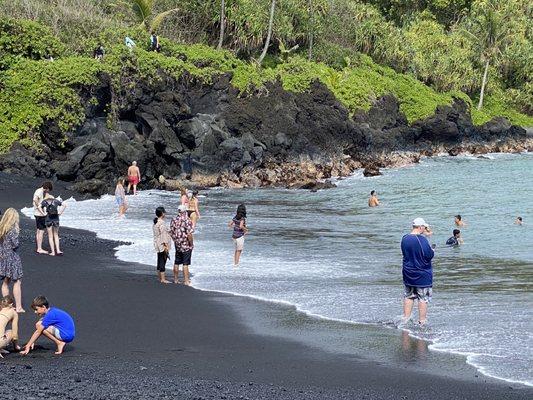 Black Sand beach