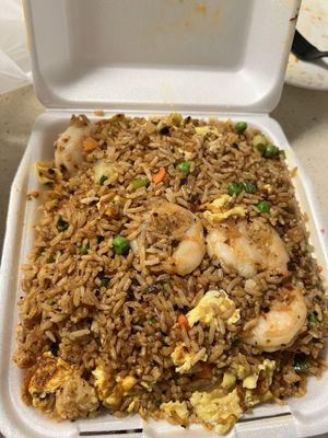 Shrimp fried rice