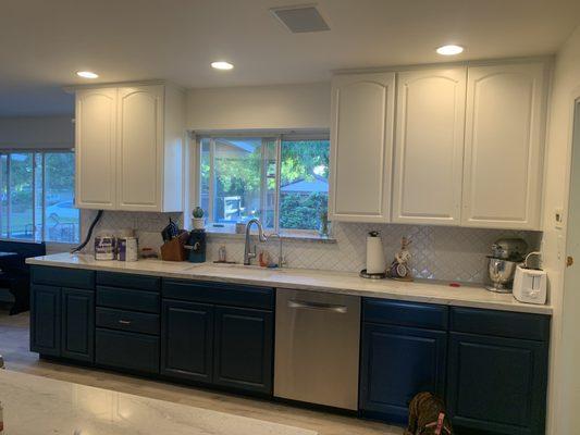 Kitchen refresh.