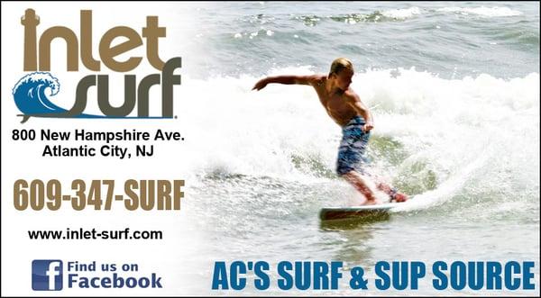 Inlet Surf Shop: AC's SURF & SUP SOURCE