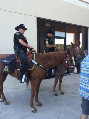 Mounted police