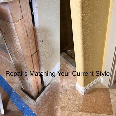 Repairs Matching Your Current Style