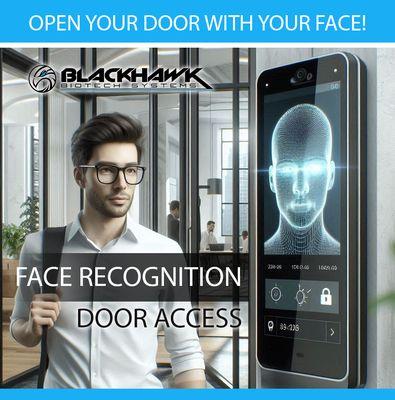 Facial Recognition is the easiest and fastest way to access doors and gates, allow us to bring your access control into the future!