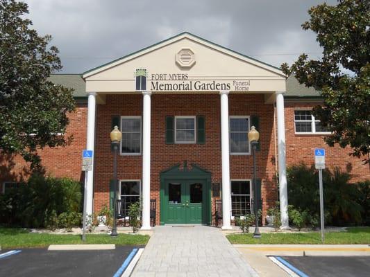 Funeral Home Entrance