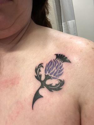 Thistle tattoo