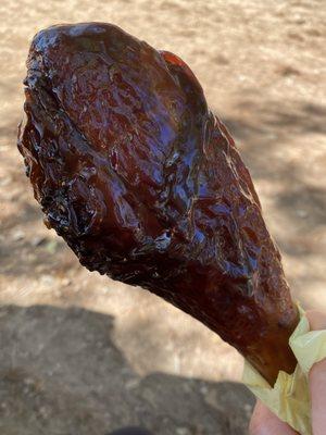 Bourbon Maple Glazed Turkey Leg