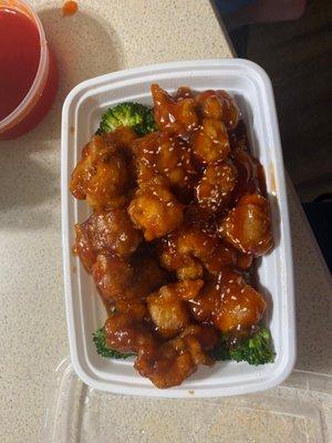 Sesame seed chicken