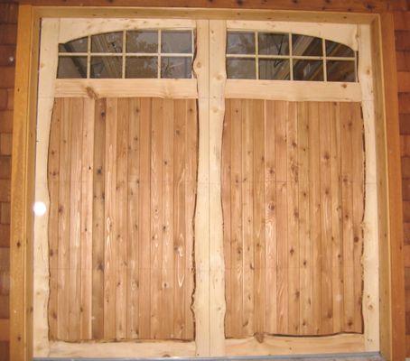 Custom Wood Sectional Doors