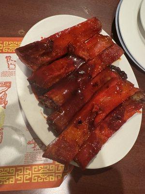 6 Piece BBQ Pork Spareribs