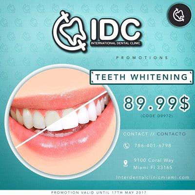 Teeth Whitening Special Promotion