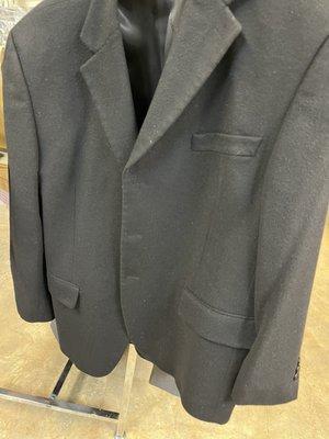 Premium wool/Cashmere suit jacket. Sadly with the new higher prices this is almost $10