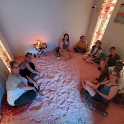 Himalayan salt room