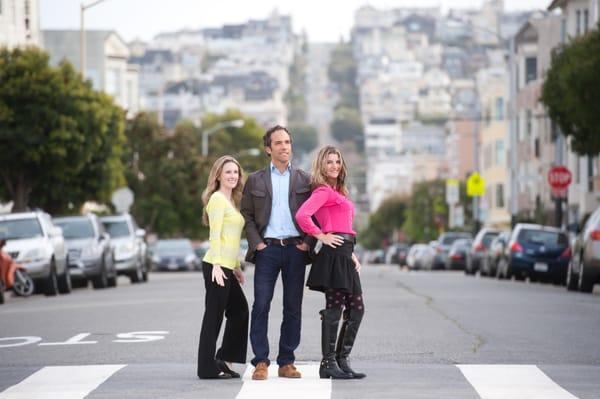 Carrie, Dr Chris and Dr Stephanie