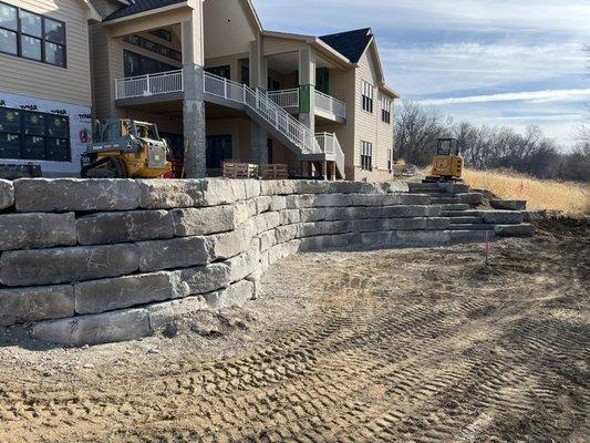 Natural 14" Gray Limestone