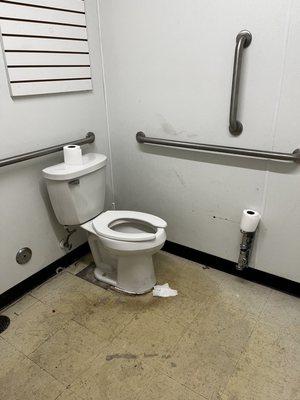 This is the shared men/women bathroom.