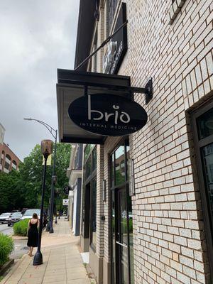 Brio internal medicine just off Main Street