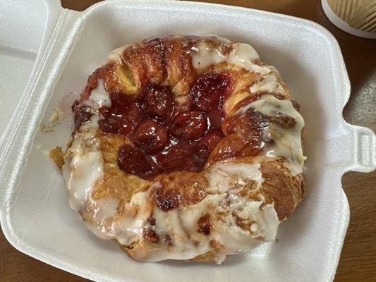 Cherry danish