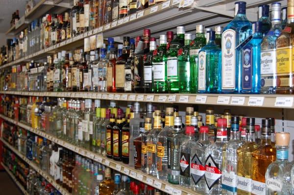 Wide Selection of Liquor and Fine WInes