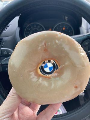 Perfectly fresh Raised Maple Donut