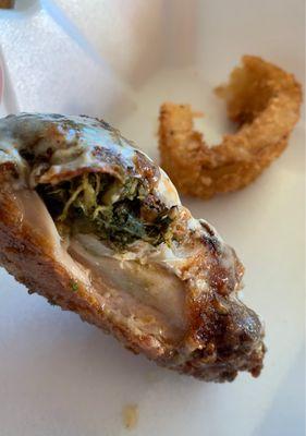 Collard Stuffed Wing