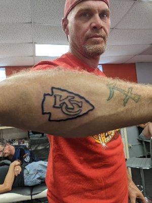 Chiefs tattoo