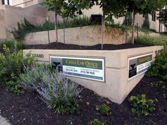 Castle Law Office, located at 8th and Grand in downtown Kansas City, MO.