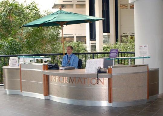 Third floor North Greeter Station