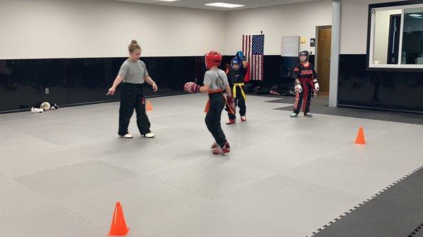 Point sparring classes